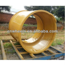 Huge OTR engineering rim for crane, Minig truck and others (wheel size from 8inch to 63inch)